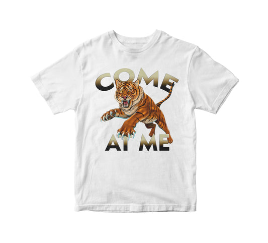 Come At Me Tiger Adult Unisex T-Shirt