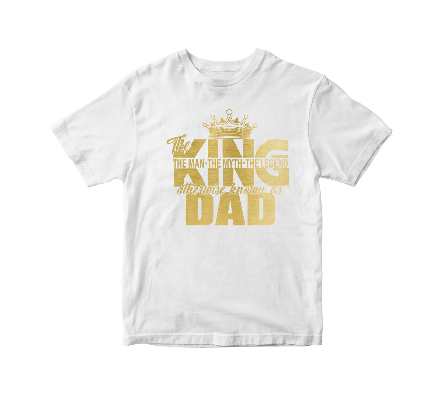 The King Dad Adult Unisex T-Shirt
