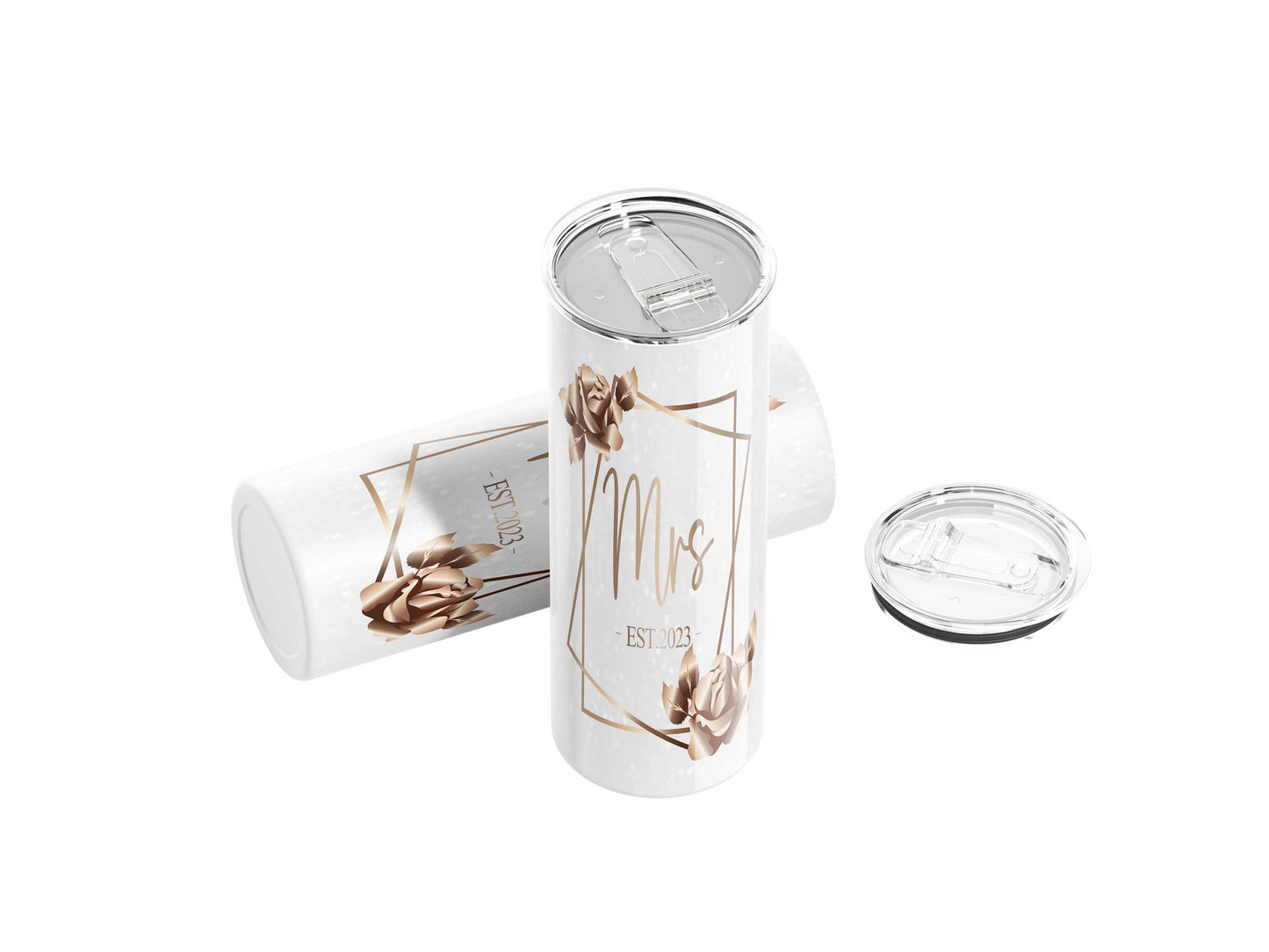 Mrs. Est 2023 20oz Stainless Steel Tumbler