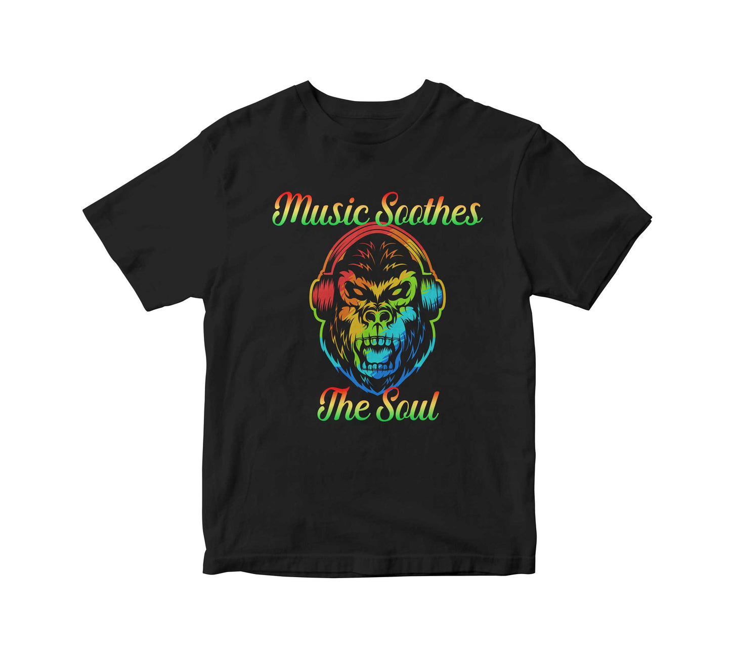 Music Soothes Adult Unisex T-Shirt