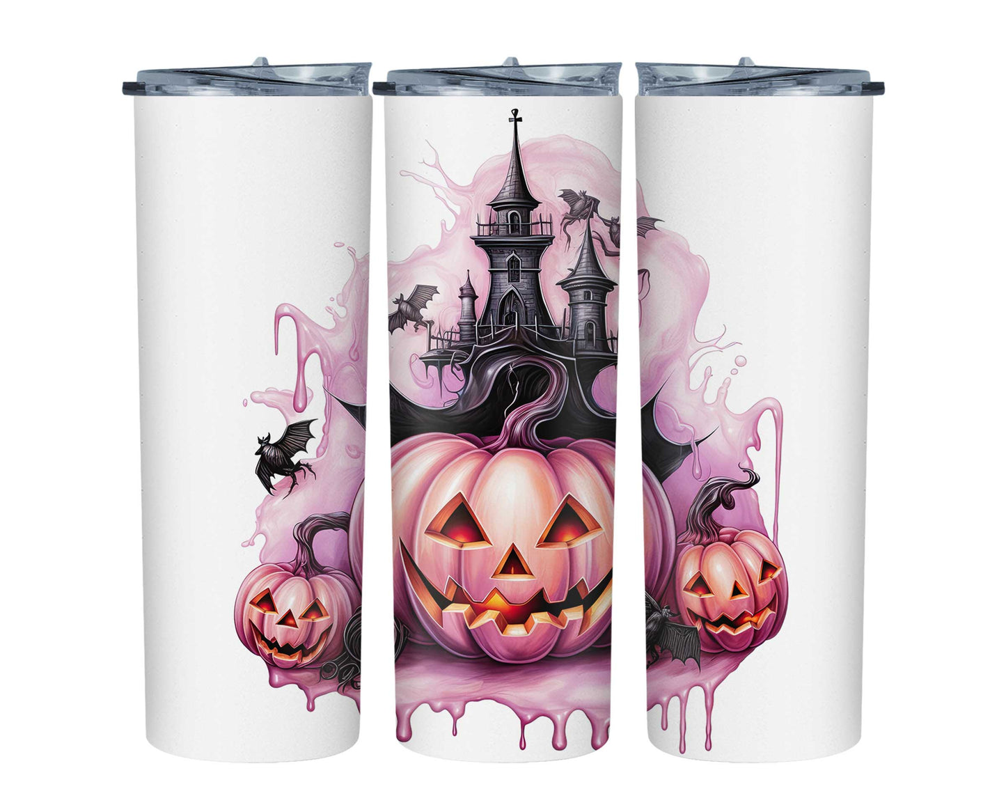 Pumpkin Head 20oz Stainless Steel Tumbler