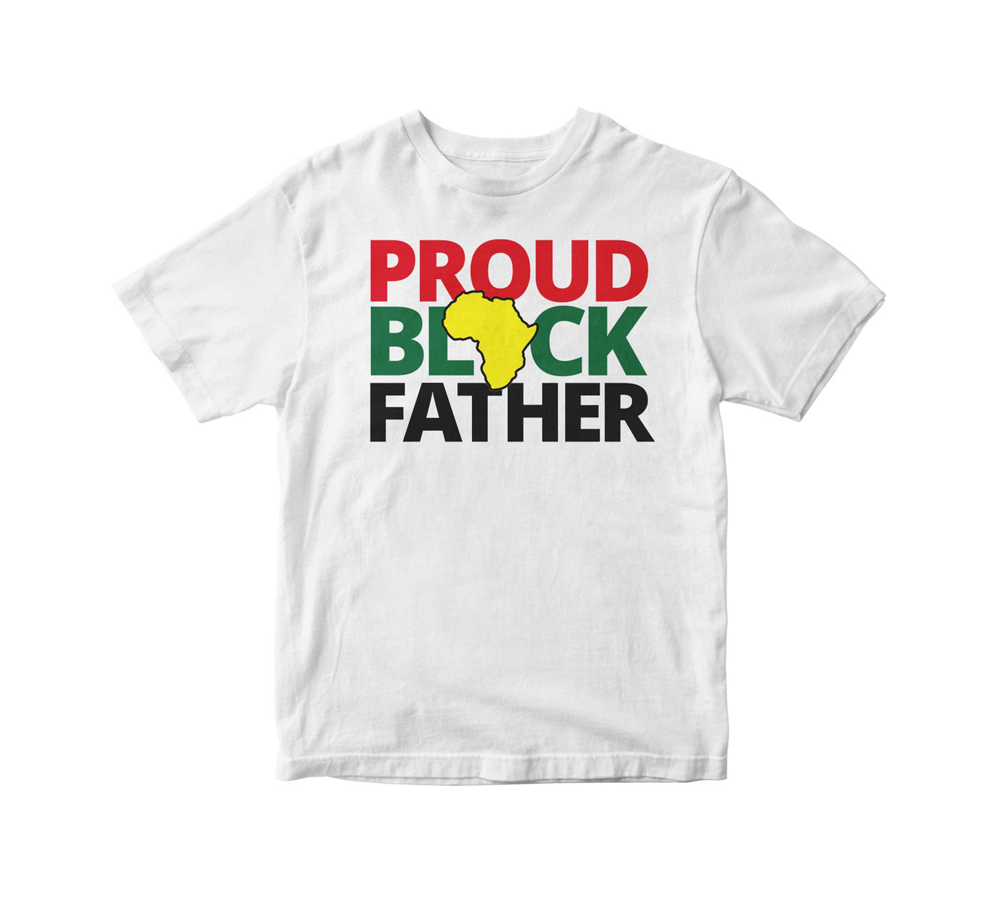 Proud Black Father Adult Unisex T-Shirt