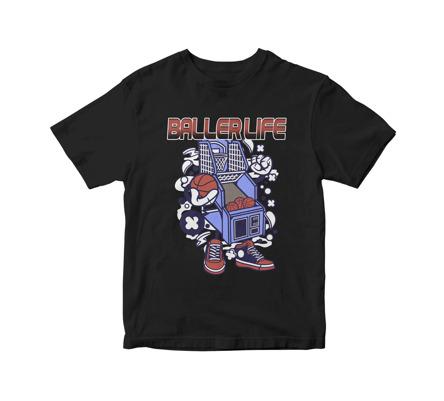 Baller Life Basketball Adult Unisex T-Shirt