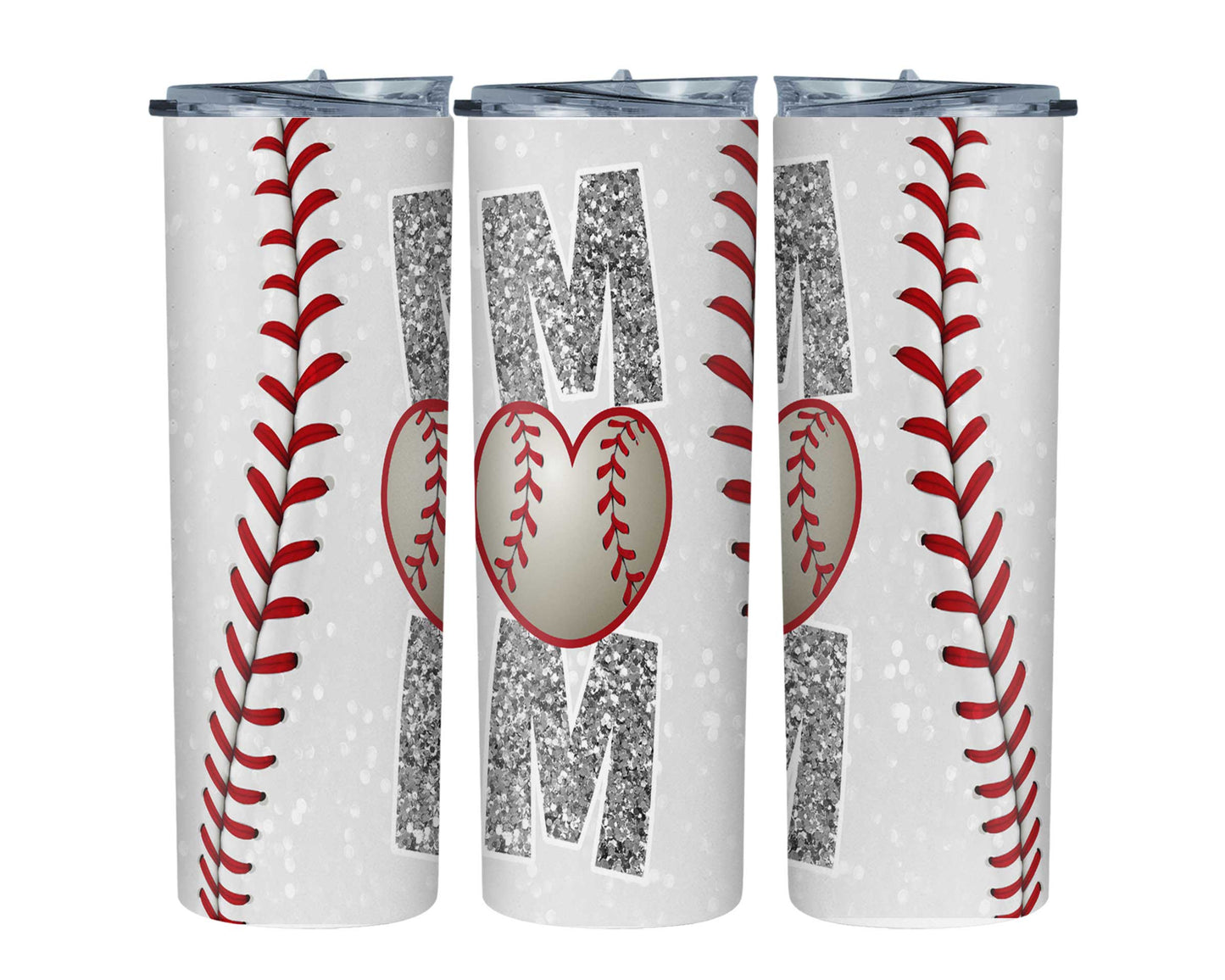 Baseball Mom 20oz Skinny Tumbler