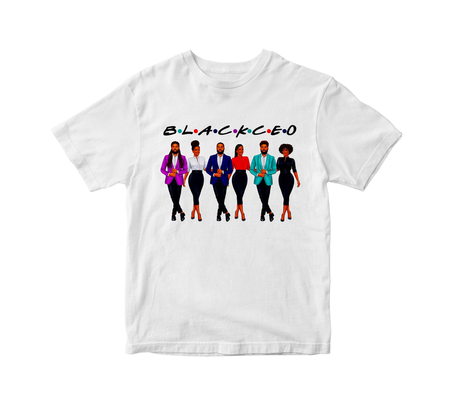 Black CEO Friends Adult Unisex T-Shirt
