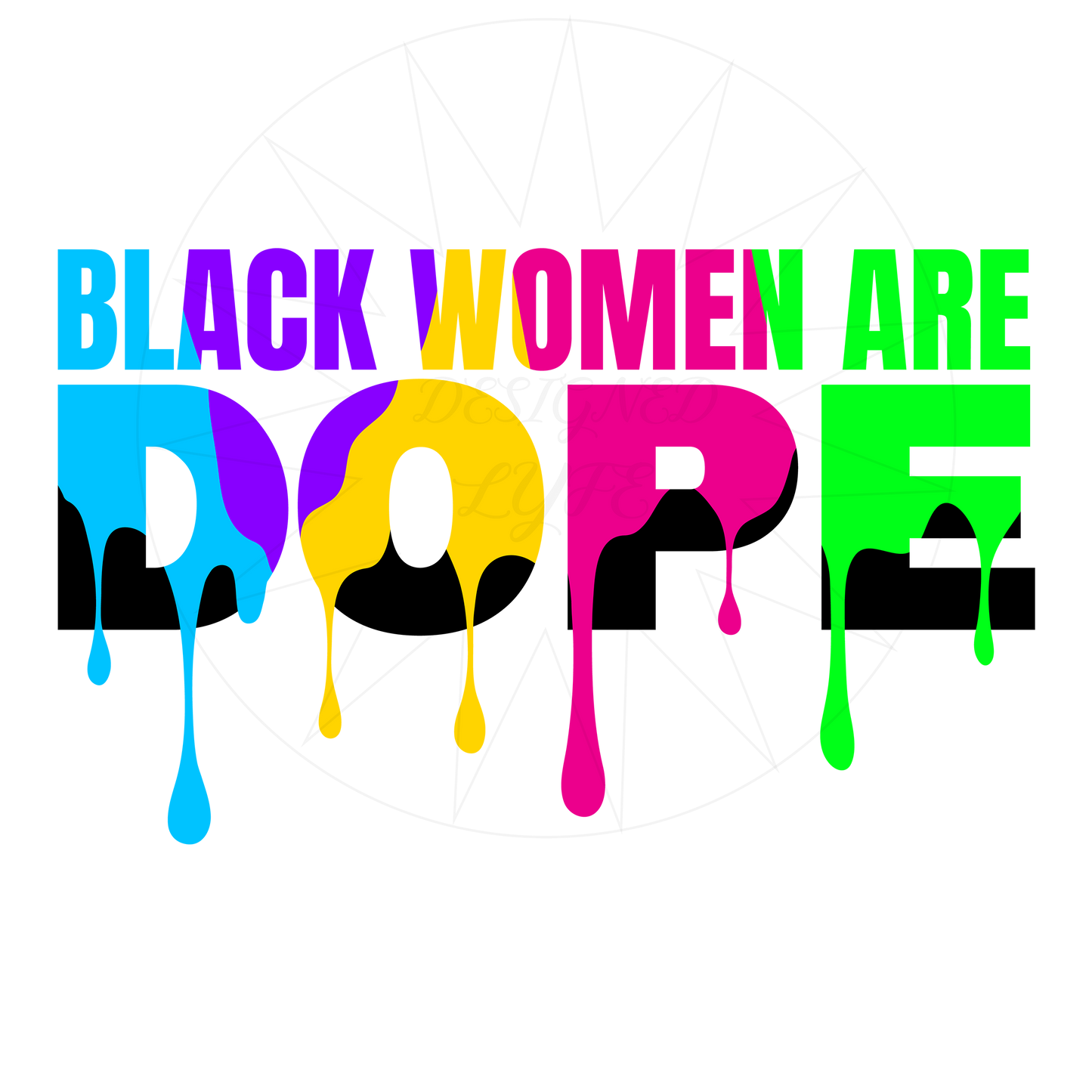 Black Women Are Dope (DTF Transfer)