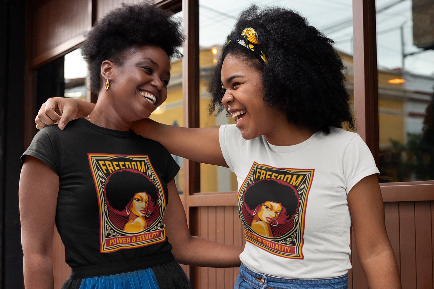 Freedom Lady Adult Unisex T-Shirt