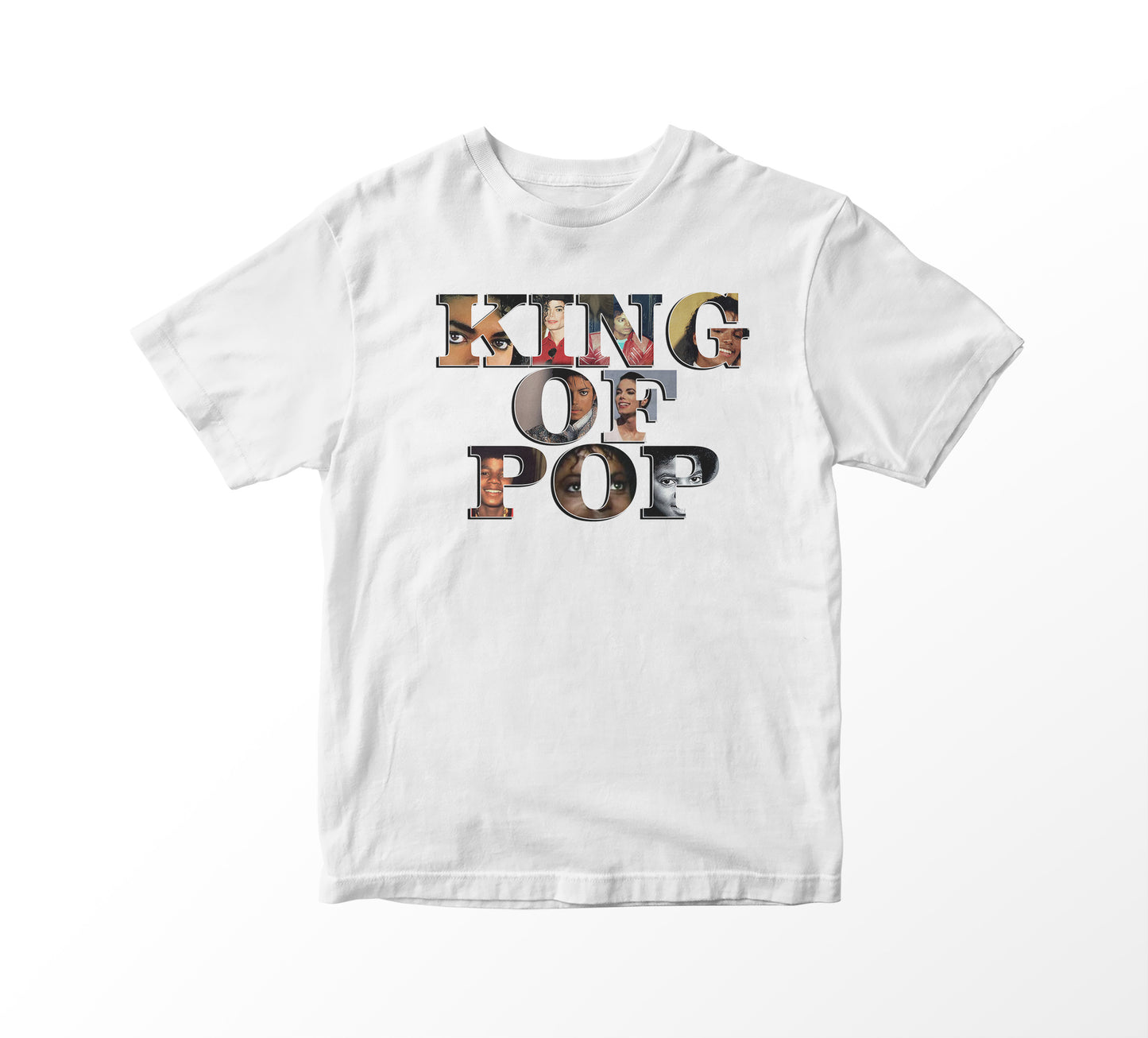 King of Pop Michael Jackson White Shirt