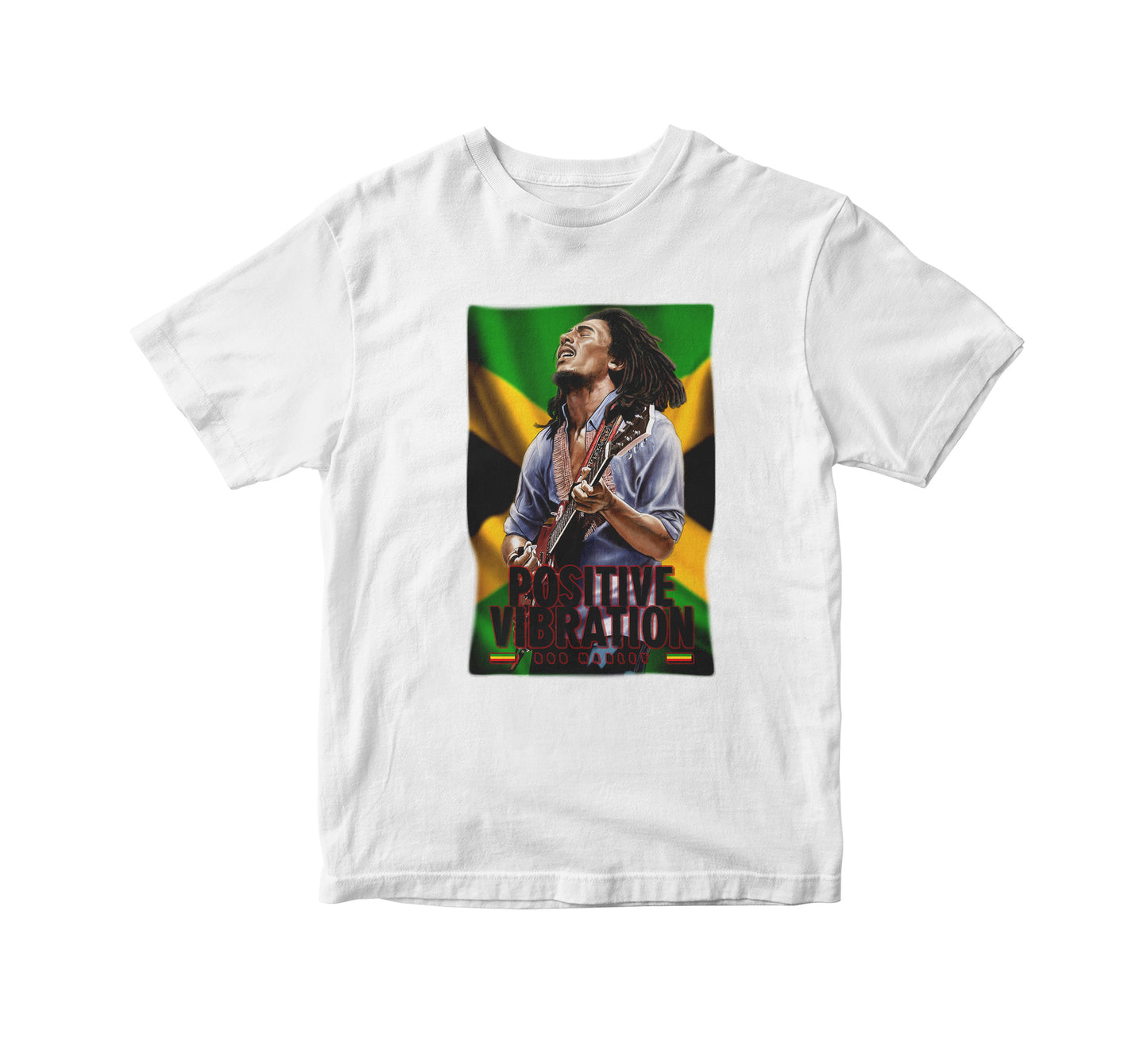 Marley Positive Vibes Adult Unisex T-Shirt