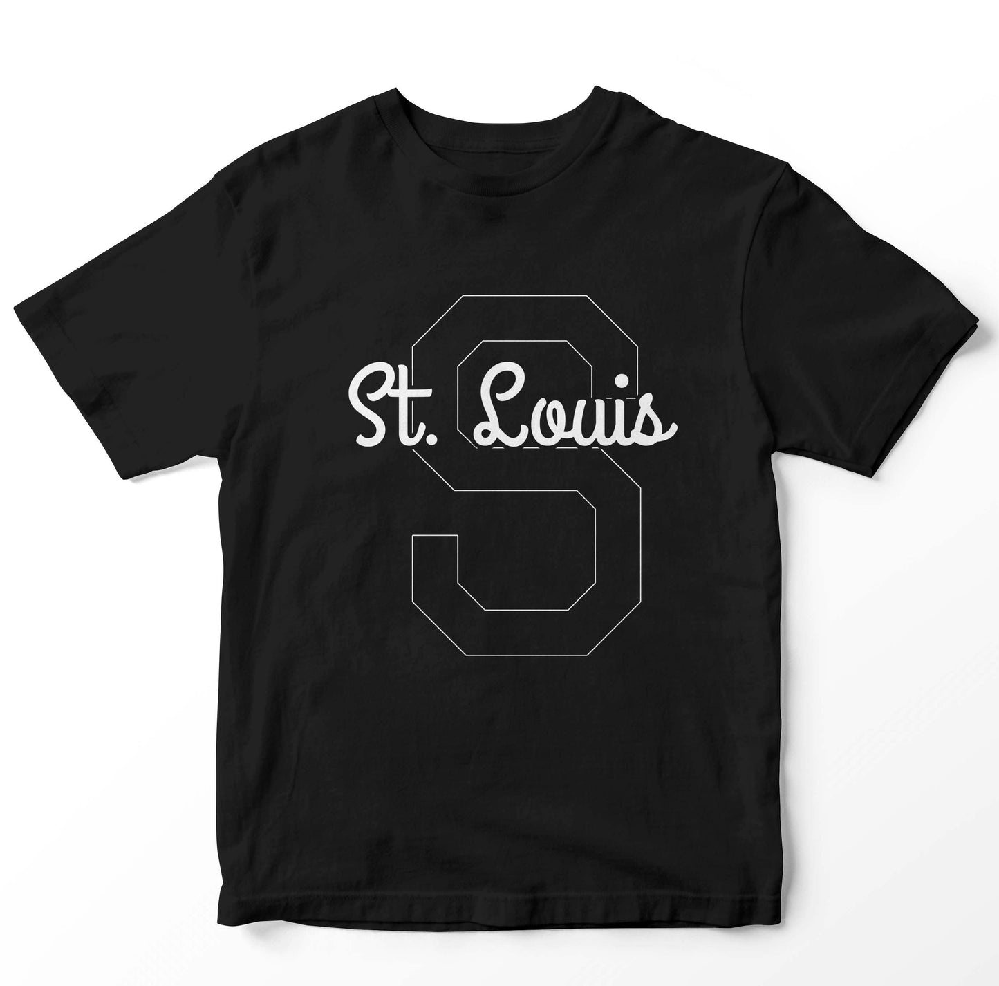 STL on My Check Black Shirt