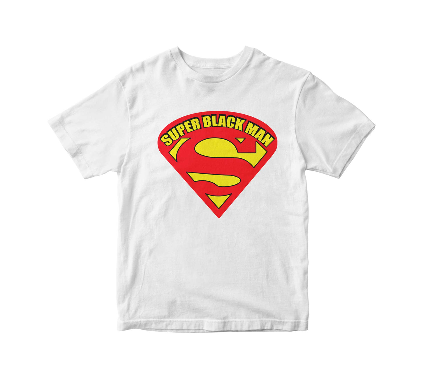 Super Black Man Adult Unisex T-Shirt