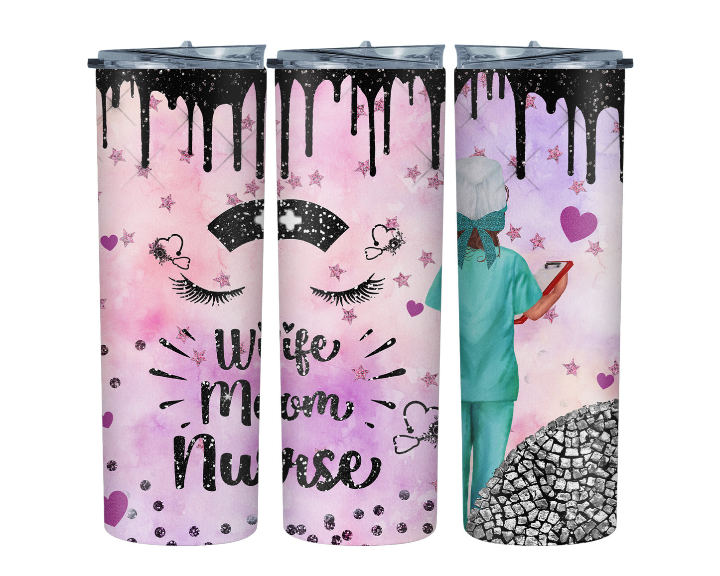 Wife Mom Nursse 20oz. Tumbler