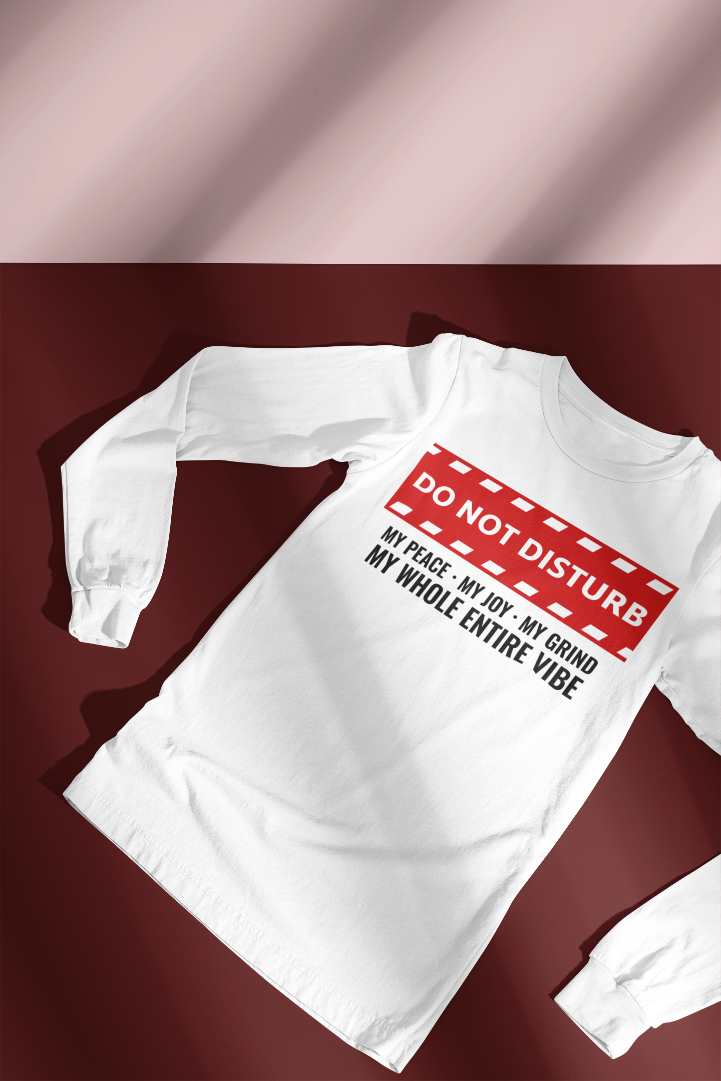 Do Not Disturb My Vibe (DTF Transfer)