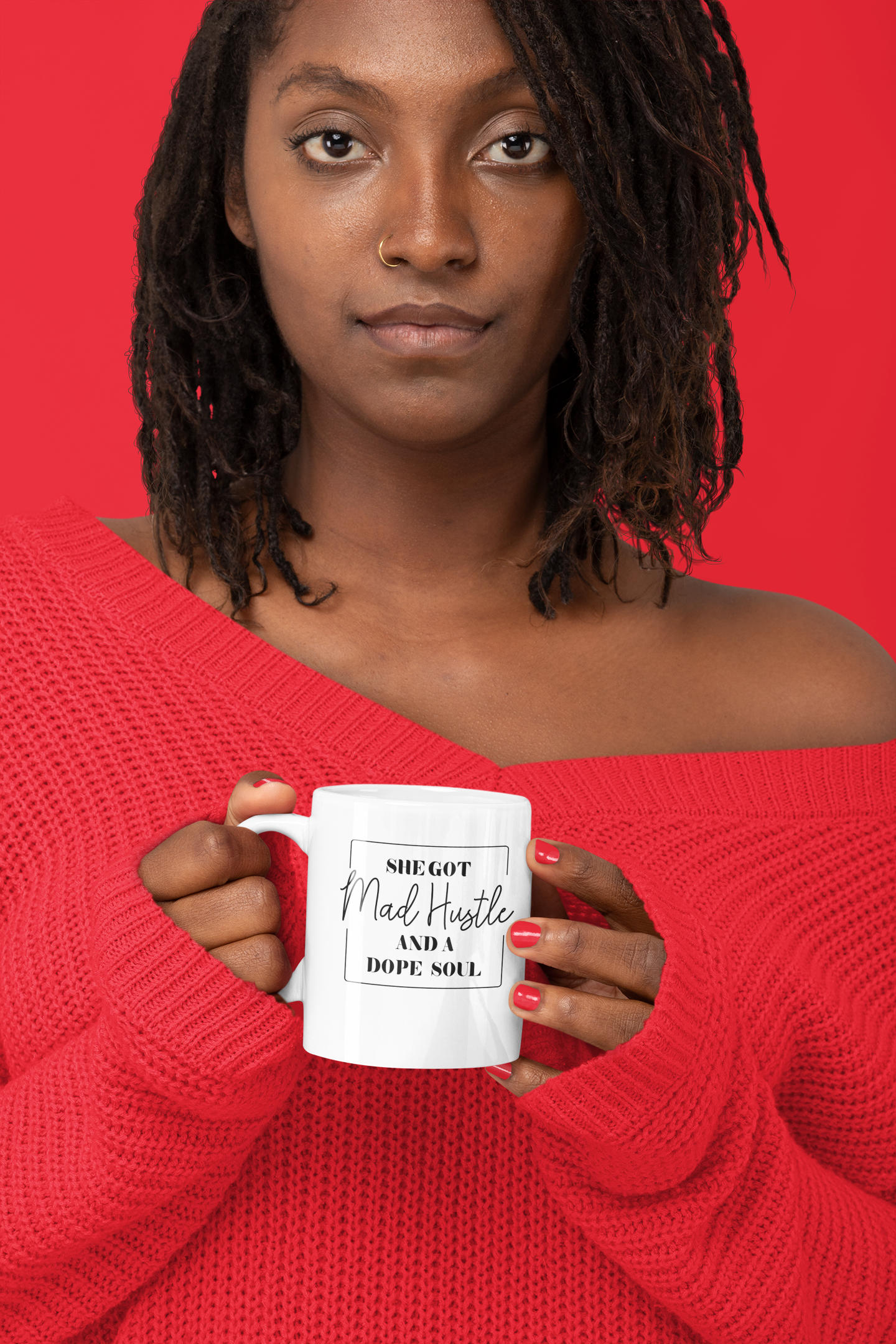 She Got Mad Hustle Coffee Mug