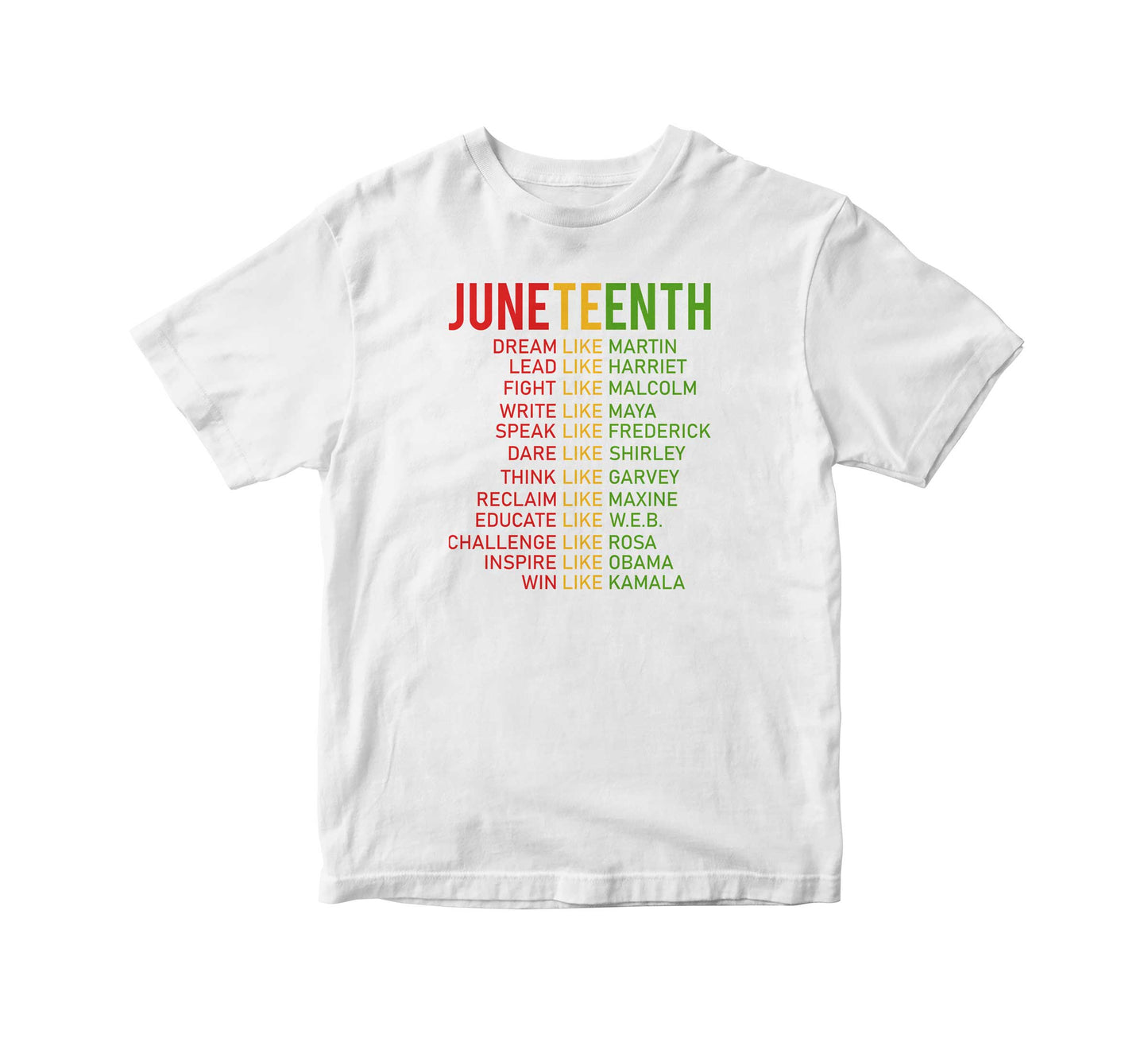 Juneteenth Inspiration Adult Unisex T-Shirt