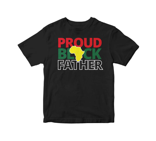 Proud Black Father Adult Unisex T-Shirt