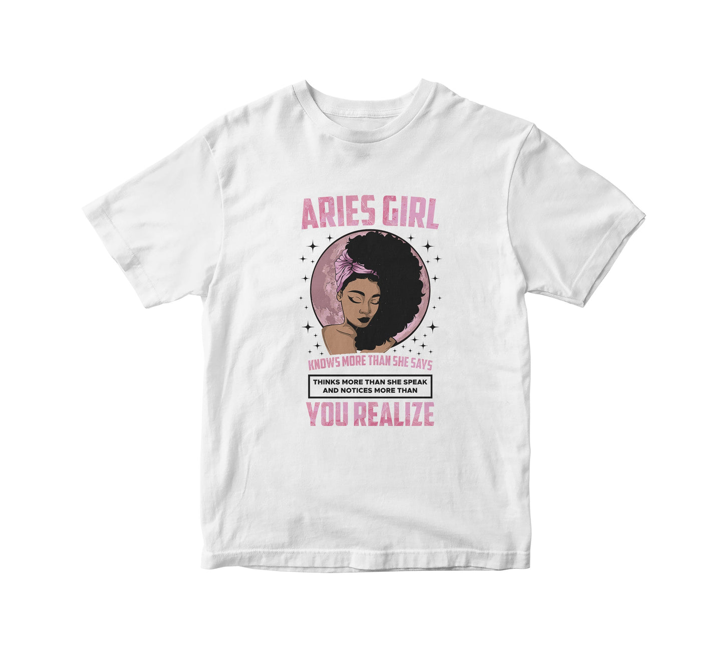 Aries Girl Zodiac Kids Unisex T-Shirt
