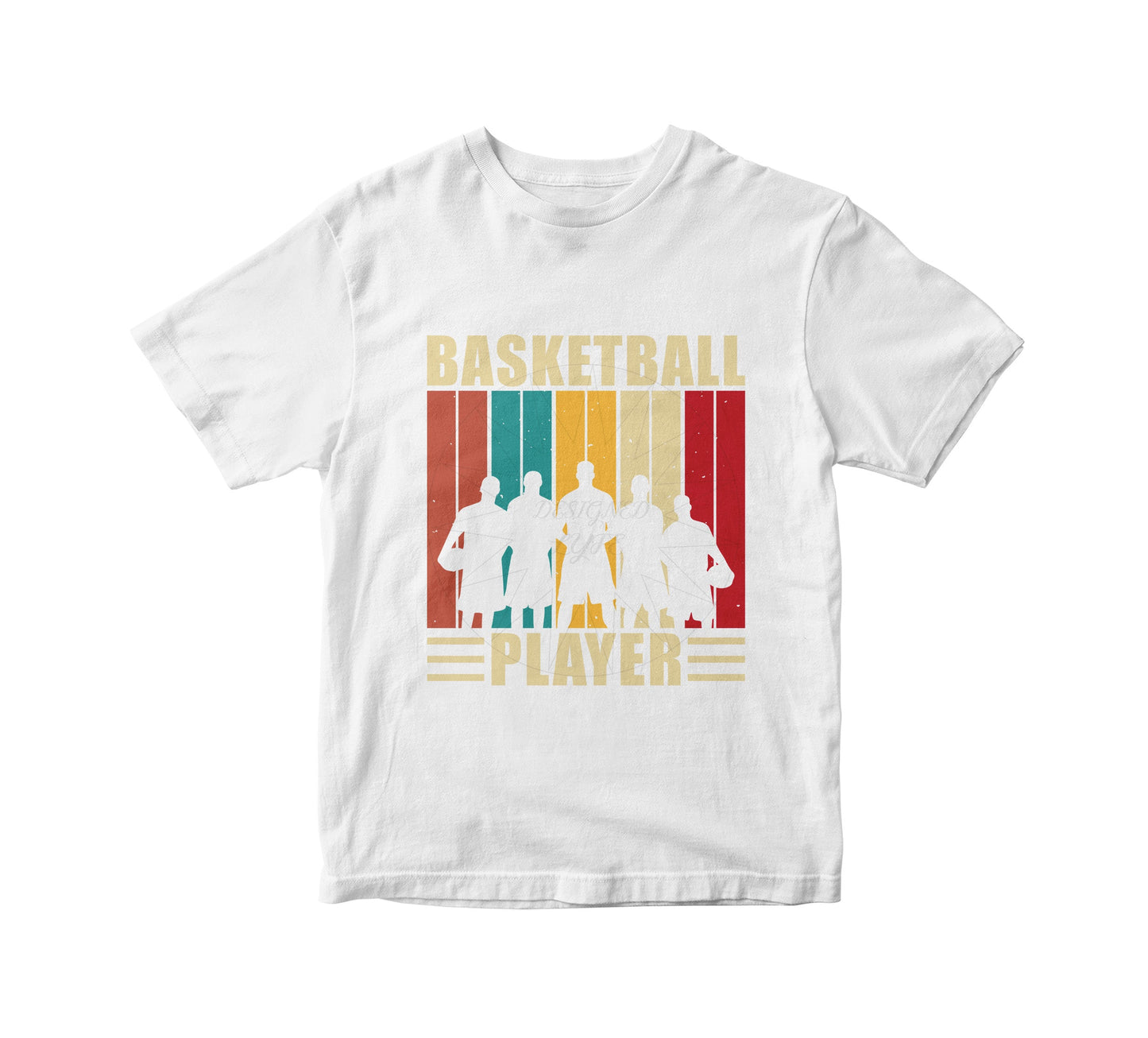 Basketball Retro Player Kids Unisex T-Shirt