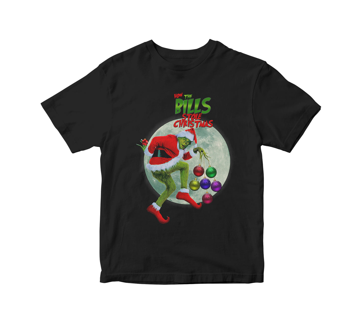 Bills Stole Christmas Adult Unisex T-Shirt