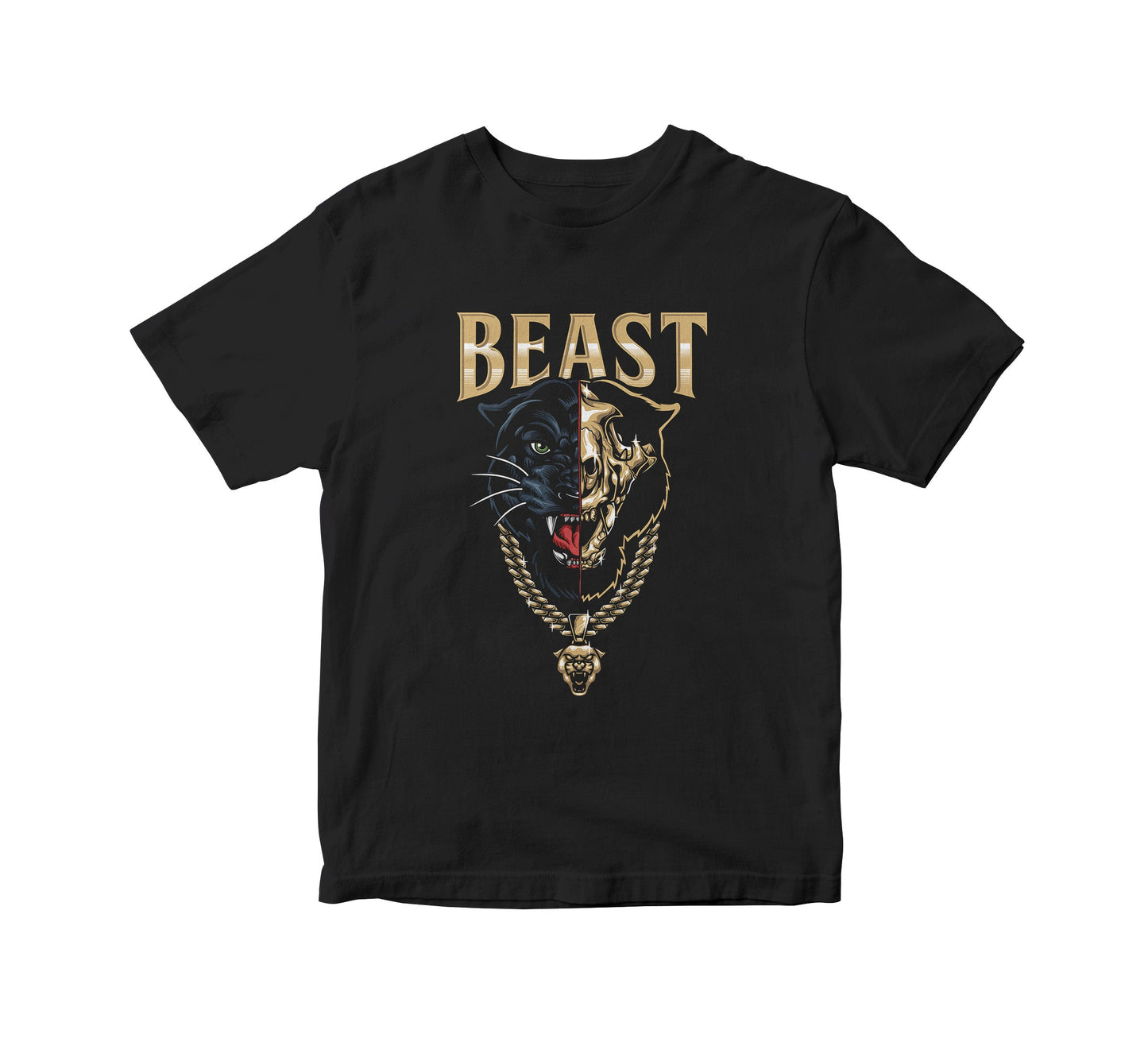 Beast Panther Kids Unisex T-Shirt