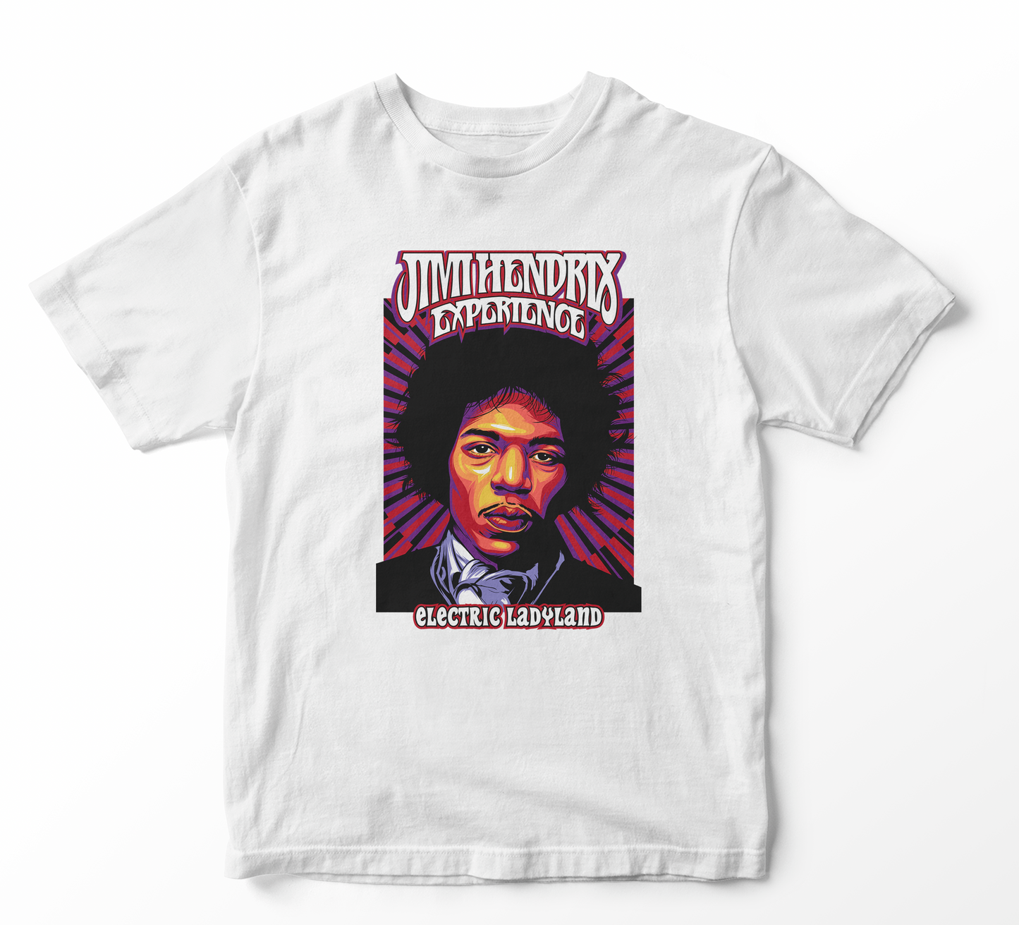 Hendrix Experience Adult Unisex T-Shirt