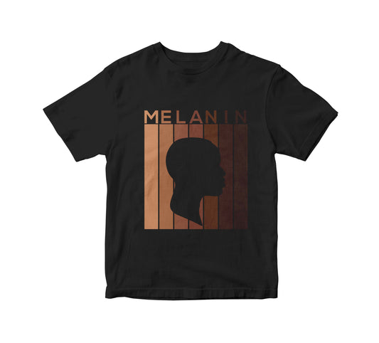 Melanin Man Kids Unisex T-Shirt