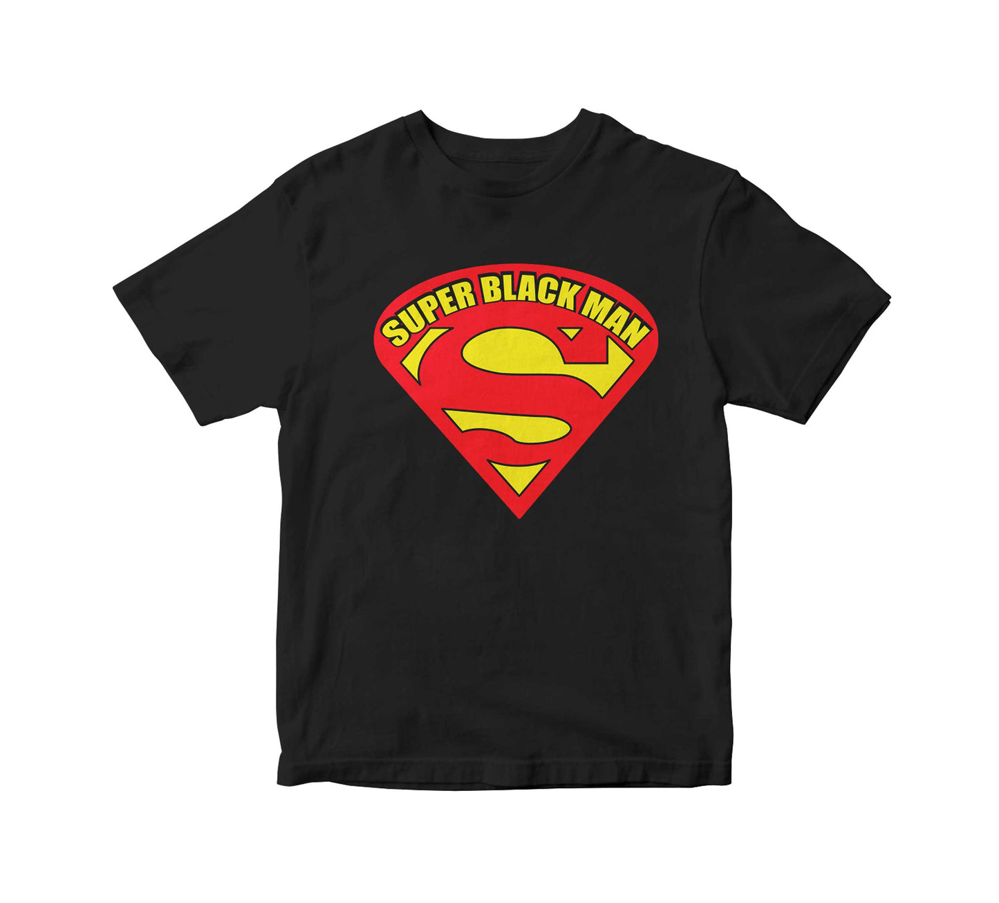 Super Black Man Adult Unisex T-Shirt