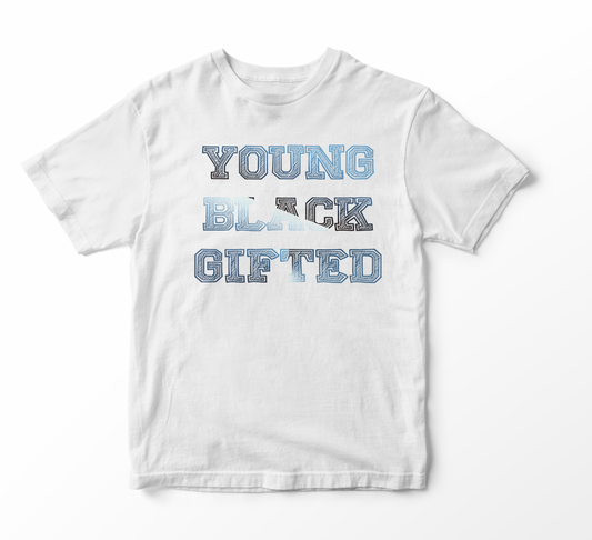 Young Black Gifted Kids Unisex T-Shirt